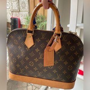 Authentic Louis Vuitton Alma PM Browns Monogram